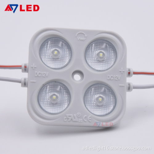 Adled light smd2835 300lm 6500k 180 degree lens led module 3w for 3d channel letter